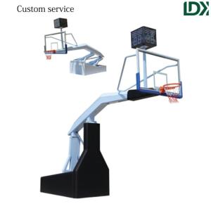 Wholesale Adjustable Height Hydraulic Indoor Basketball Hoop Portable Training Basketball System from china suppliers