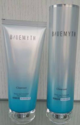 Plastic Laminated Lotion Cosmetic plastic cosmetic containers AL Barrier PE / AL