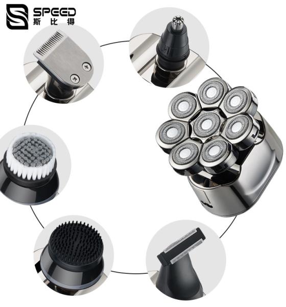 Buy cheap SHA-202 Face washer, nose hair cleaner, hair clippers. face washer scraper, one blade electric hair shaver from wholesalers