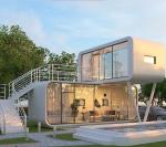 Contemporary Design Style Luxury Soundproof Mobile Apple Pod Cabin Container