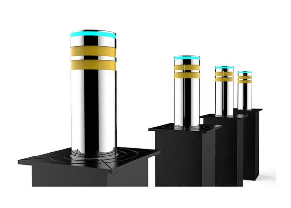 Buy cheap Stainless Steel LED Hydraulic Rising Bollard Column Blocker from wholesalers