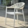 Buy cheap OEM Acceptable European Design PE Rattan Chair and Aluminium Table for Outdoor Furniture from wholesalers