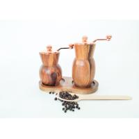 Buy cheap Natural Wood Color Wooden Salt And Pepper Grinder Set product