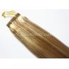 Buy cheap 55 CM Piano Straight Hair Extensions Weft - 22" Silk Straight Piano Color Remy Human Hair Weft Extension For Sale from wholesalers