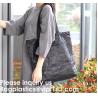 Buy cheap Washable TYVEK Kraft Paper Shopping Bag Shoulder Handbag DuPont Paper Tote Bag With Cotton Linen Lining from wholesalers