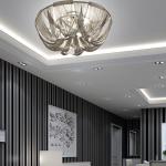 Brushed nickel chain for chandelier ceiling decoration (WH-CC-10)