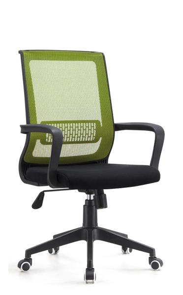 Buy cheap Modern Green And Blck Staff Office Chair Personal Use High Tear Strength from wholesalers