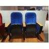 Buy cheap Free Logo Design Oak Armrest Auditorium Theater Seating With Small Tablet from wholesalers