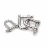 Buy cheap Economical Durable American Stainless Steel Dee Shackle from wholesalers