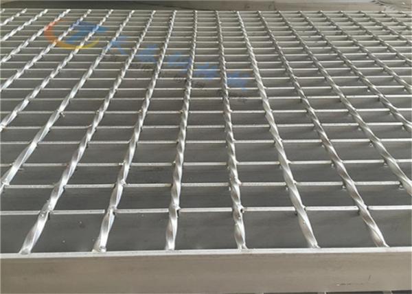 Buy cheap cross bar 5x5 6x6 8x8mm industrial steel grating from wholesalers