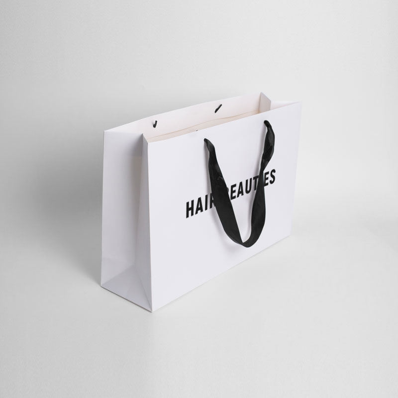 Handmade Luxury Custom Printed Laminated Shopping Gift Paper Bag With Your Own Logo