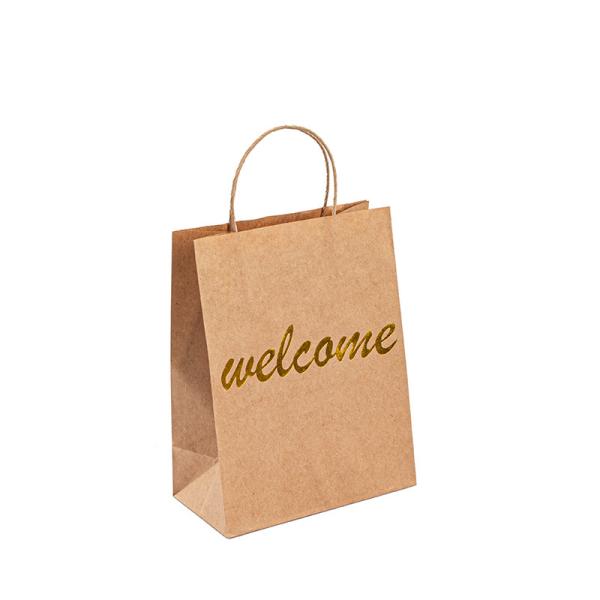 Buy cheap Handle Biodegradable Paper Bags For Boutique Cosmetic Shopping from wholesalers