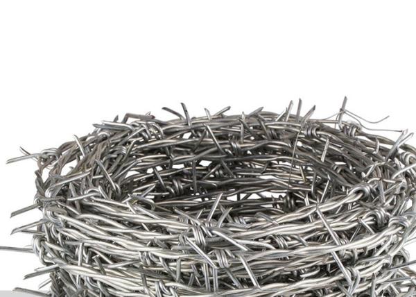 Buy cheap 1.8mm Double Strand Traditional Twist Hot Dipped Galvanized Steel Barbed Wire Coils from wholesalers