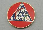 Regional Supply Office Oceana Metal Minden XII Lapel Pins , Adhesive Hard Enamel