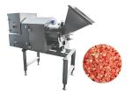 3D Frozen Meat Dicer High Speed Beef Cube Cutting Equipment