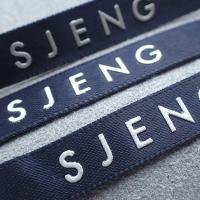 Buy cheap Recycle End Folded Damask Screen Printing Clothing Labels product
