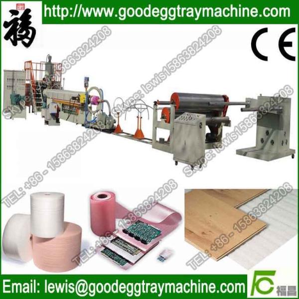 Buy cheap LDPE foam film extruder machine from wholesalers