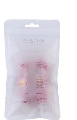 3 sides heat seal OPP laminated material Plastic Packaging bag for food with tear notch