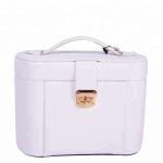 Free gift box jewelry mirror cabinet for jewelry PU leather jewelry storage box