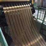 Hot sale Newest Stainless Steel Mirror Gold Color Strip Coils In Foshan