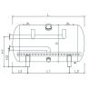 Buy cheap Horizontal Pool Filter Tank Stainless Steel Material With Automatic Exhaust Valve from wholesalers