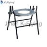 Buy cheap Steel Foldabe Durable Commode Toilet Chair For Elderly Adult Disabled from wholesalers