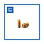 Copper Anodizing Brass Worm Gear For Heavy Duty Equipment