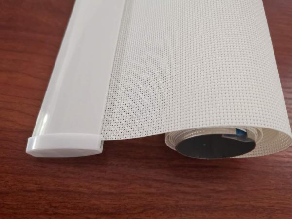 Buy cheap Sheer Fabric Light Filtering Roller Shades with acrylic thermal flock foam from wholesalers