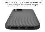 Military Grade 0.65mm Thickness Matte Aramid Fiber iPhone 12 Case