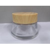 Buy cheap 100g Glass Cream Jars Skincare Packaging Cream Bottles Various Color And product