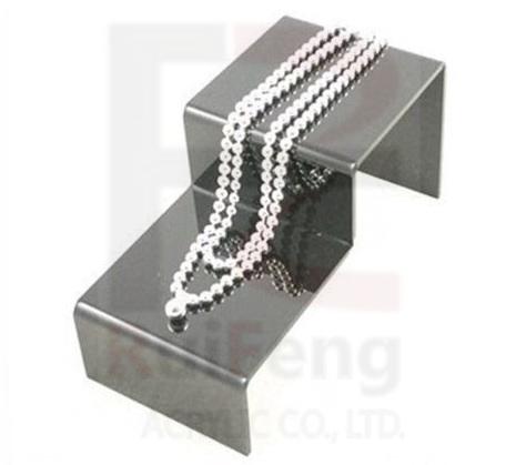 Buy cheap Custom Necklace Display tray, Black necklace display holder from wholesalers