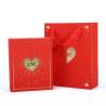 Buy cheap Heart Shaped Red Rose Flower Jewelry Box Packaging For Valentine's Day Necklace from wholesalers