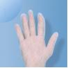 Buy cheap Vinyl Sterile Disposable Plastic Gloves Curved Finger Textured Surface Sterility Maintain from wholesalers