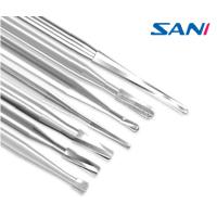 Buy cheap Silver Dental Carbide Burs FG Zekrya 9mm Tungsten Carbide Burs In Dentistry product