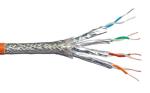 Cat.6A SSTP Copper Network Cables 10Gbps 28AWG