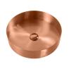 Buy cheap Undermount Single Round Bathroom Stainless Steel Sink Counter Top Gold from wholesalers