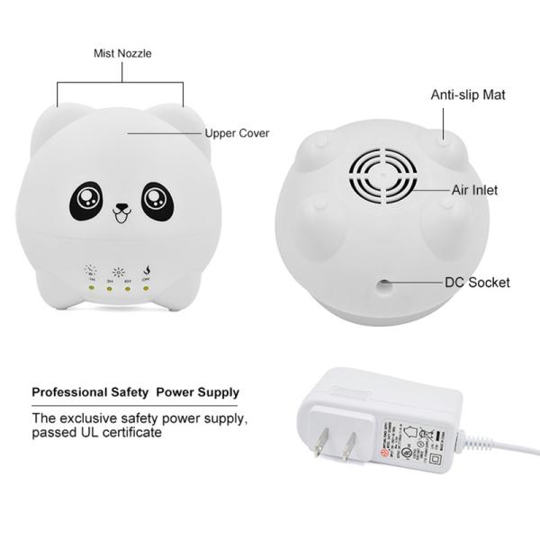 Buy cheap Animal Shape 300ml 15.6W Home Air Ultrasonic Humidifiers 6H Timer from wholesalers