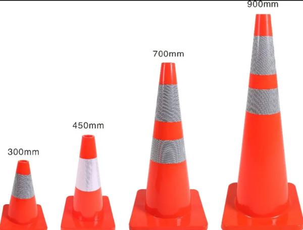 Buy cheap 700mm PVC Red Road Safety High luminance Reflective Traffic Cone from wholesalers