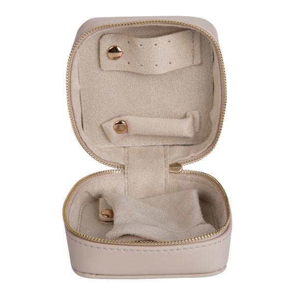 Buy cheap Small Size Leather Jewelry Bag Portable Velvet Interior Material Gift Packaging from wholesalers