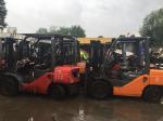 2 Or 3 Stage Mast Toyota Used Industrial Forklift TCM FD30 FD50 3t 5 Ton