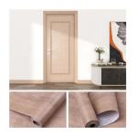 Waterproof Wood Stickers for Home Decoration Self-adhesive Door Wooden Wall
