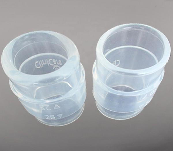 Buy cheap Transparent LSR Silicone Breast Pump Cylinder from wholesalers