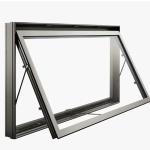 Thermal Break Double Glazing Top Hung Aluminum Windows With 304 Stainless Steel