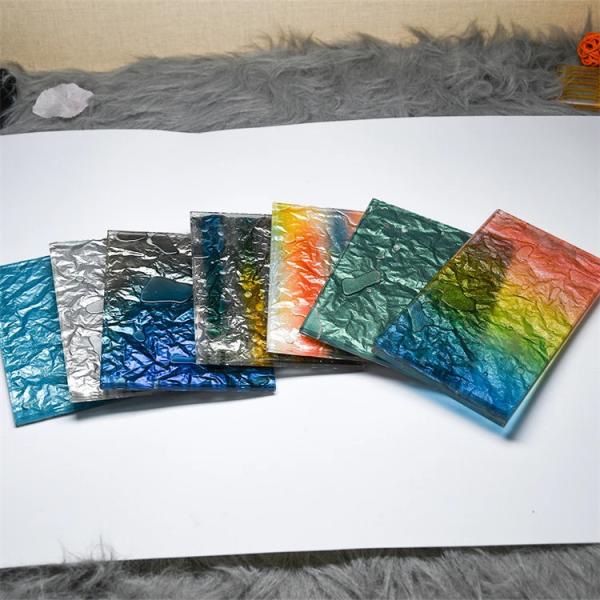 Buy cheap Acid Etched Art Decorative Glass Gradient Textured Window Figured Glass from wholesalers