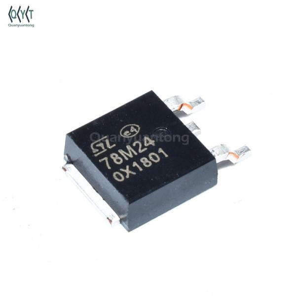 Buy cheap L78M24CDT L78M24 SOT252 24V 0.5A Linear Voltage Regulator IC DPAK from wholesalers