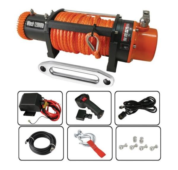 Buy cheap Heavy Duty Electric Winch 12000lbs from wholesalers