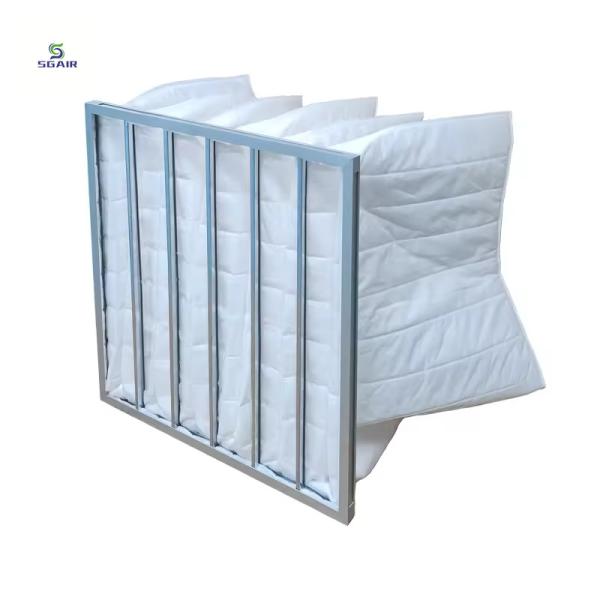 Buy cheap High Efficiency Pocket Air Filter with 99.9% Filtration Efficiency from wholesalers