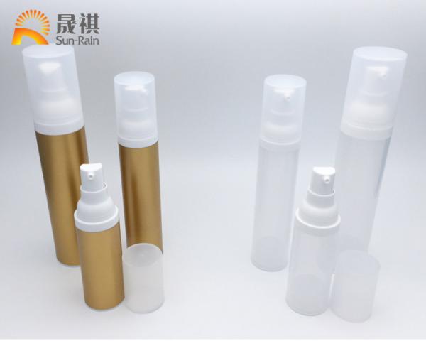 Buy cheap Plastic AS Airless Lotion Pump Bottles 30ml 50ml 80ml Cosmetic Packaging SR2109 from wholesalers