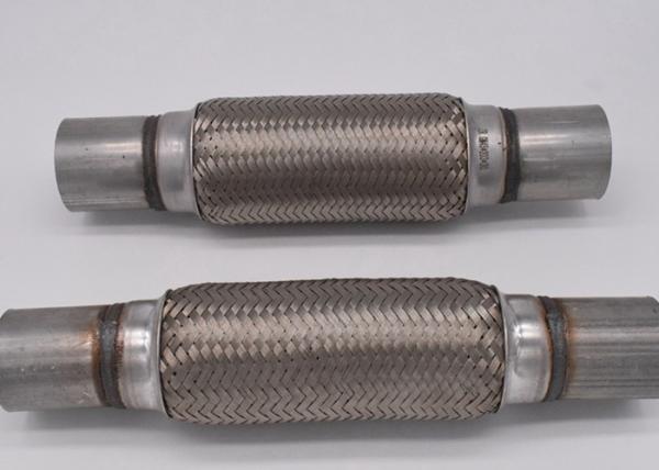 Buy cheap 57mmx203mm 201 Stainless Steel Exhaust Flex Pipe With Nipples from wholesalers