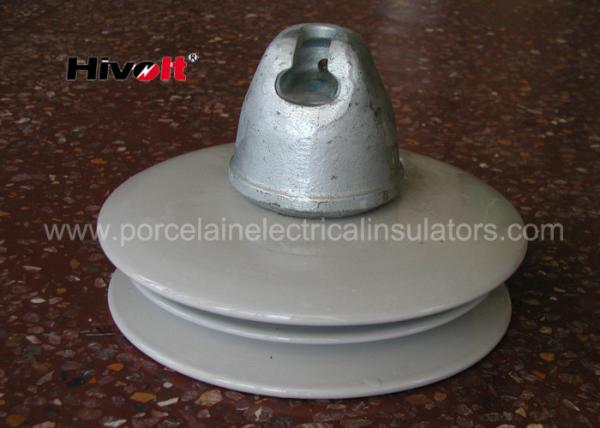 Buy cheap Professional Grey Porcelain Suspension Insulator For 400kV Power Lines from wholesalers